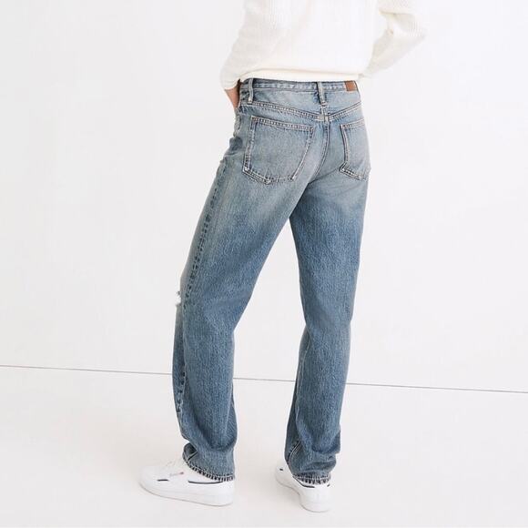 Madewell The Dadjean in Duane Wash: Ripped Edition Women’s Size 30 - Picture 3 of 11